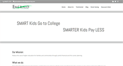 Desktop Screenshot of emeraldcollegeplanning.com